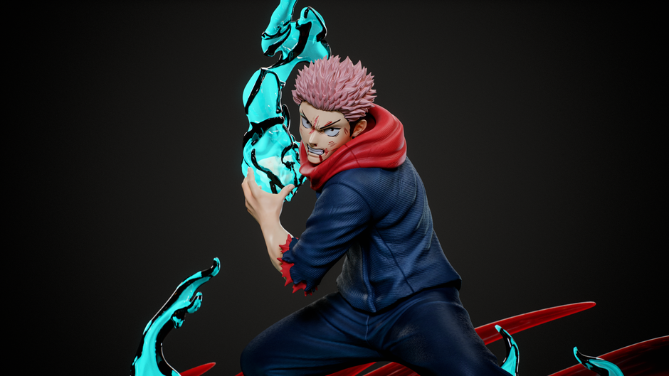 [Pre-Order Closed] Player 1 Studio - Statue - Jujutsu Kaisen - Itadori Yuji: Black Flash
