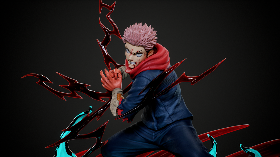 [Pre-Order Closed] Player 1 Studio - Statue - Jujutsu Kaisen - Itadori Yuji: Black Flash