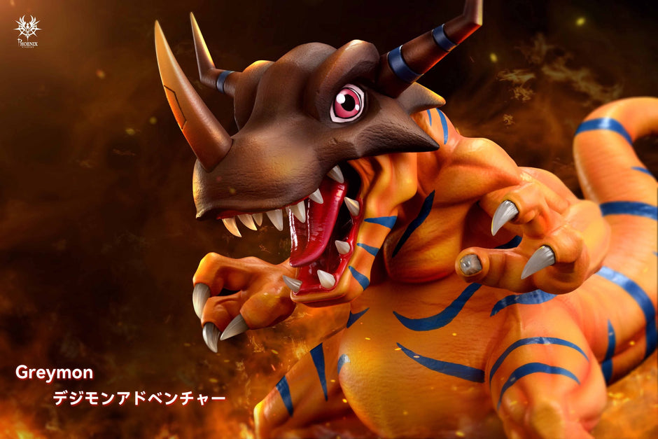 [Warehouse in Stock] Phoenix Studio - Statue - Digimon - Series #1 Greymon