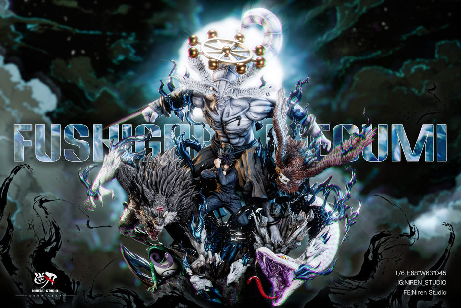 [Pre-Order Closed] NiRen Studio - Statue - Jujutsu Kaisen - #3 Ten Shadows Technique Megumi Fushiguro