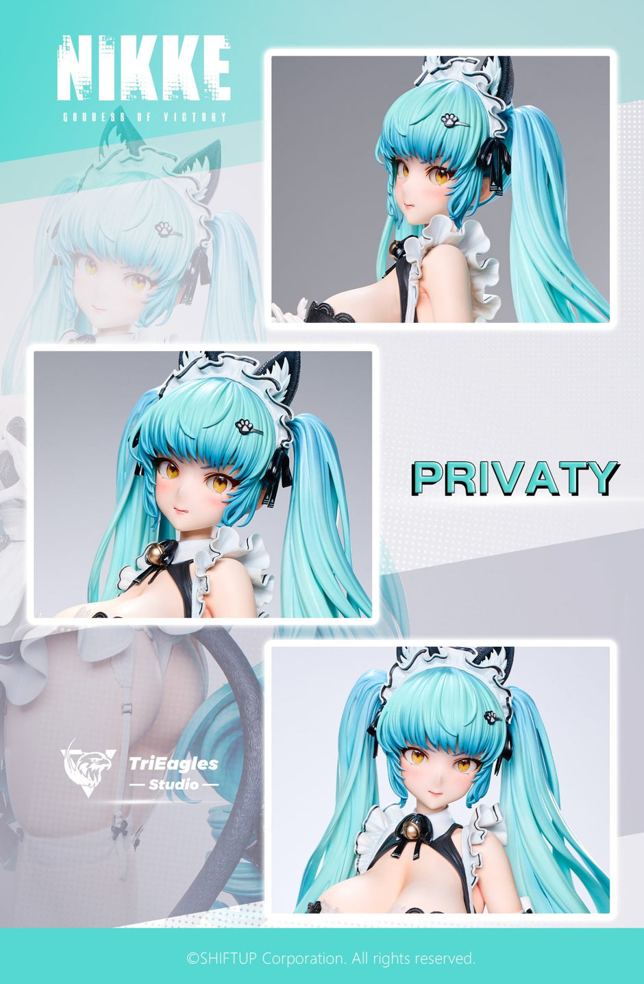 [Pre-Order Cloesd] TriEagles Studio - Statue - Goddess of Victory: Nikke - 03 Privaty (Licensed)