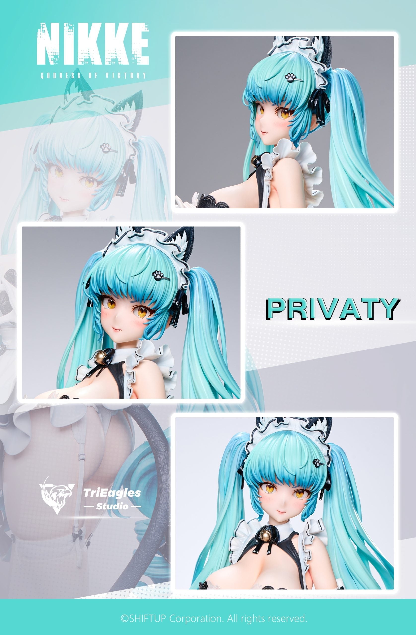 [Pre-Order Cloesd] TriEagles Studio - Statue - Goddess of Victory: Nikke - 03 Privaty (Licensed)