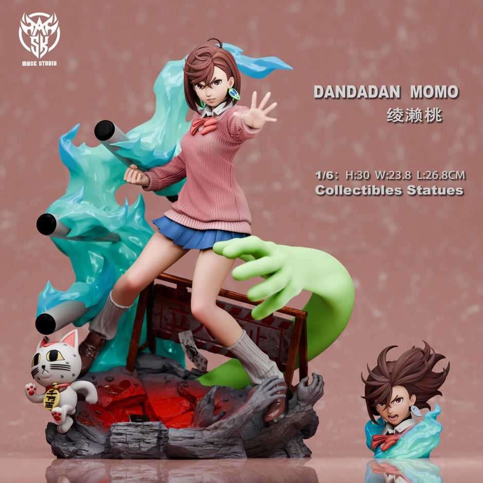 [Warehouse in Stock] Mask Studio - Statue - Dan Da Dan - Momo Ayase