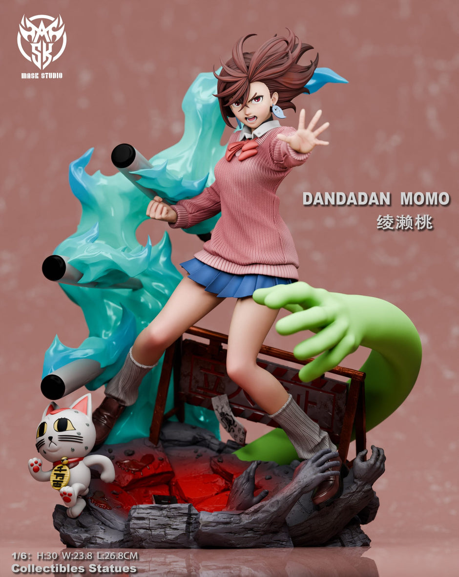 [Warehouse in Stock] Mask Studio - Statue - Dan Da Dan - Momo Ayase