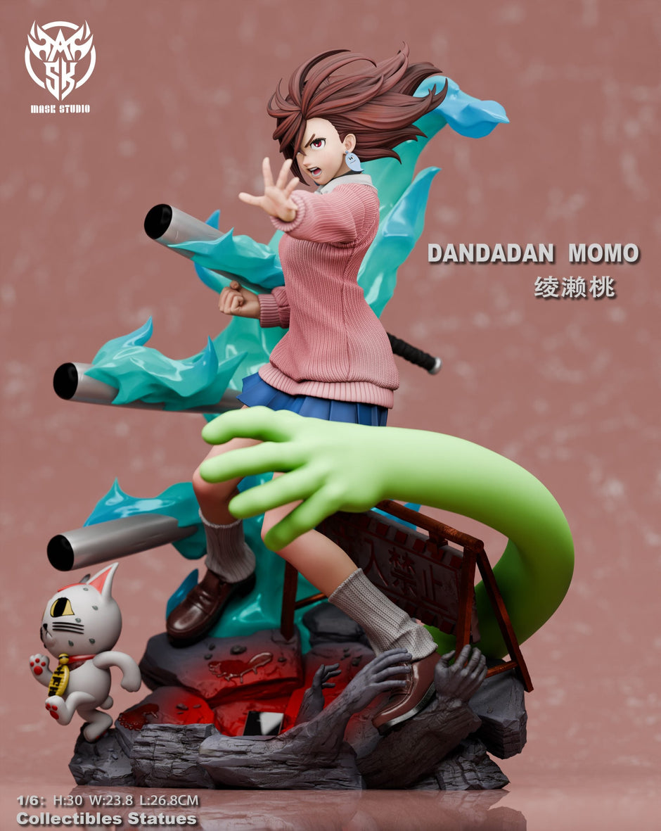 [Warehouse in Stock] Mask Studio - Statue - Dan Da Dan - Momo Ayase