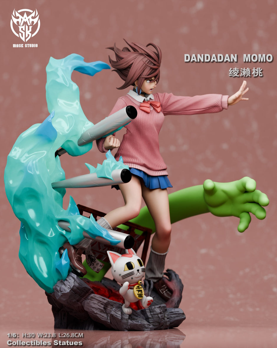 [Warehouse in Stock] Mask Studio - Statue - Dan Da Dan - Momo Ayase