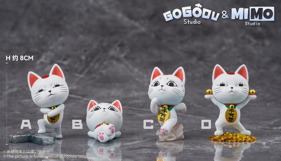 [Warehouse in Stock] Mimo Studio & GoGoDu Studio - Statue - Dan Da Dan - Turbo Granny Cute Cat