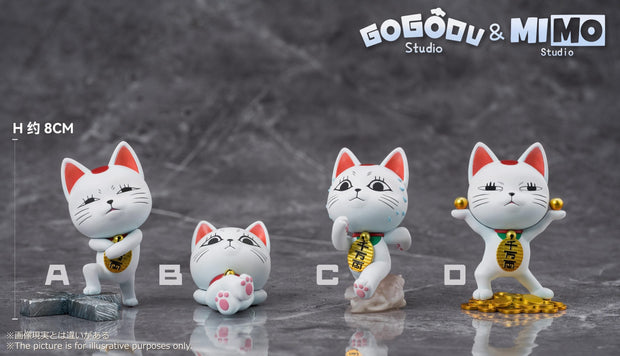 [Warehouse in Stock] Mimo Studio & GoGoDu Studio - Statue - Dan Da Dan - Turbo Granny Cute Cat