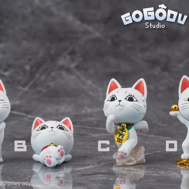 [Warehouse in Stock] Mimo Studio & GoGoDu Studio - Statue - Dan Da Dan - Turbo Granny Cute Cat