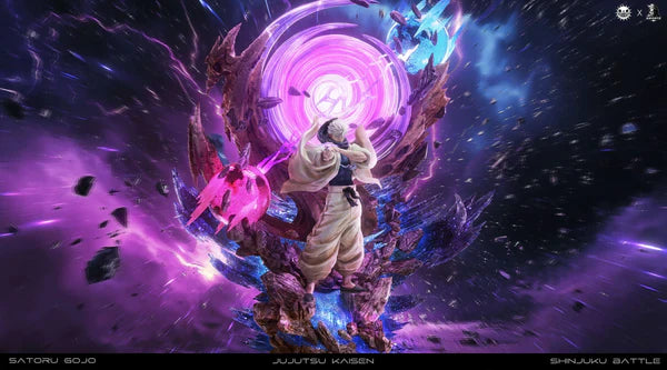 [Pre-order Closed] Zany Joke Studio & Temple Studio - Statue - Jujutsu Kaisen - S01 Gojo Satoru, the Battle of the Demon Realm Shinjuku