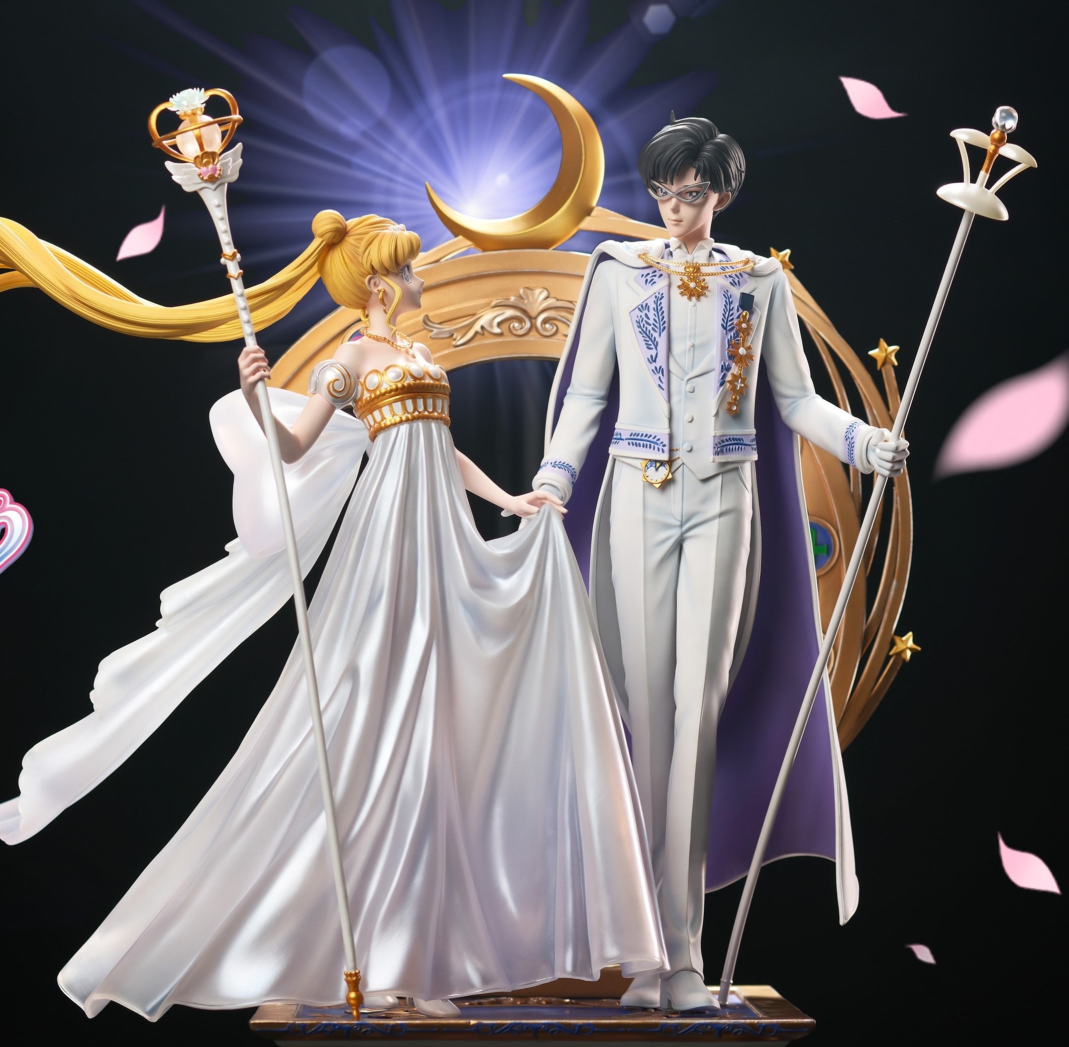 [Warehouse in Stock] Light Year Studio - Statue - Sailor Moon - Queen Serenity & King Endymion (Licensed)