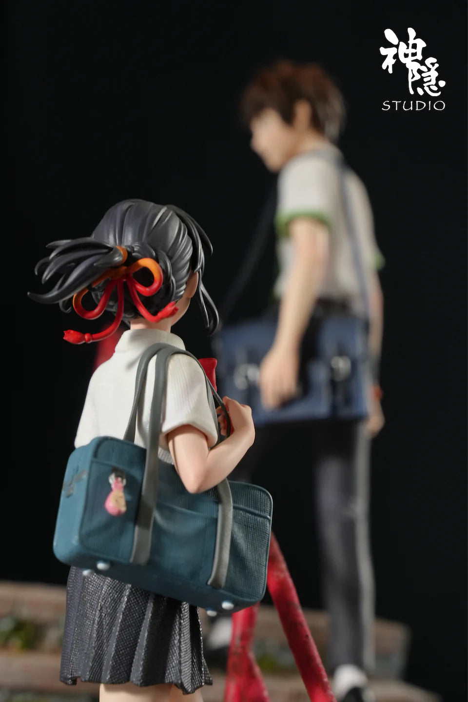 [Warehouse in Stock] Shen Yin Studio - Statue - Your Name - Silhouette Moment Series Mitsuha Miyamizu & Taki Tachibana