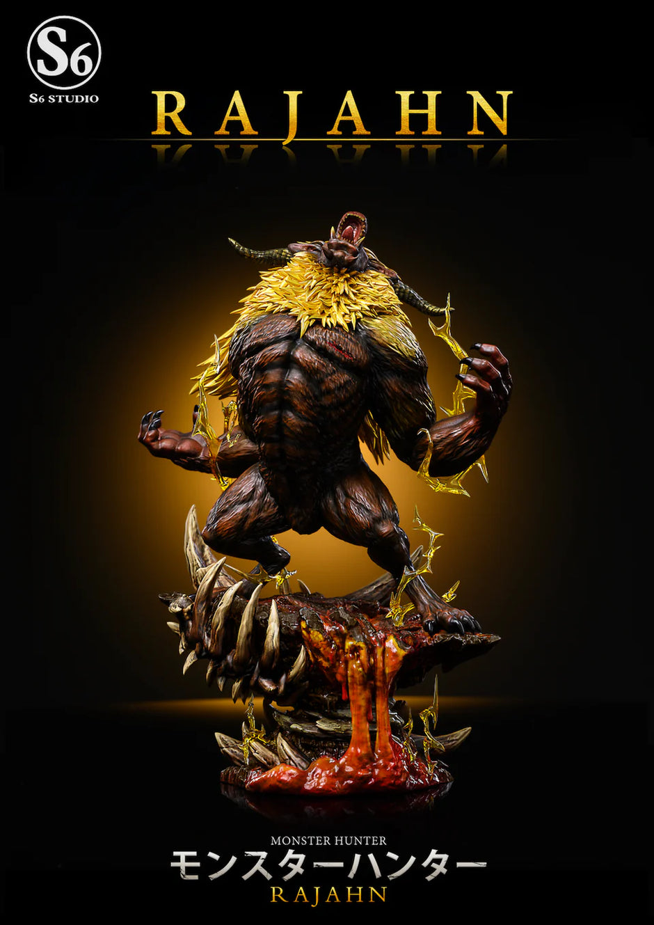 [Warehouse in Stock] S6 studio - Statue - Monster Hunter - Furious Rajang