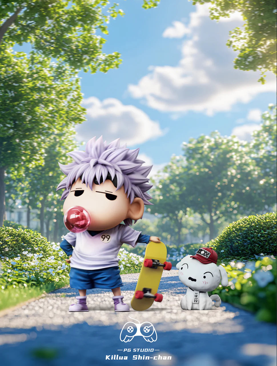 [Pre-Order Closed] PG Studio - Statue - Crayon Shin-chan - Nohara Shinnosuke cos Killua Zoldyck