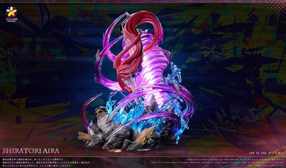 [Pre-Order Closed] Sakura Studio - Statue - Dandadan - Series #2 Shiratori Aira