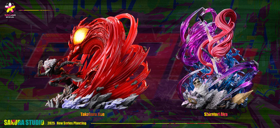 [Pre-Order Closed] Sakura Studio - Statue - Dandadan - Series #2 Shiratori Aira