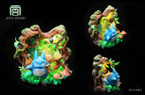 [Pre-Order Closed] KYUU Studio  - Statue - My Neighbor Totoro  - Hayao Miyazaki Whisper of Nature Series #1 Tree Hollow Totoro