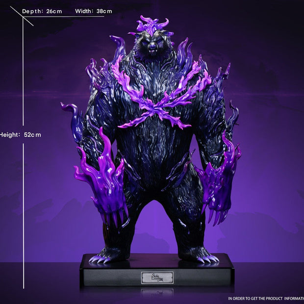 [Pre-Order] Shadow Studio - Statue - Solo Leveling - Shadow Bear with LED
