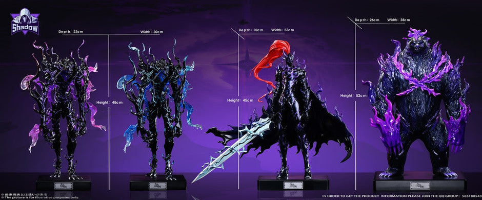 [Pre-Order] Shadow Studio - Statue - Solo Leveling - Shadow Bear with LED