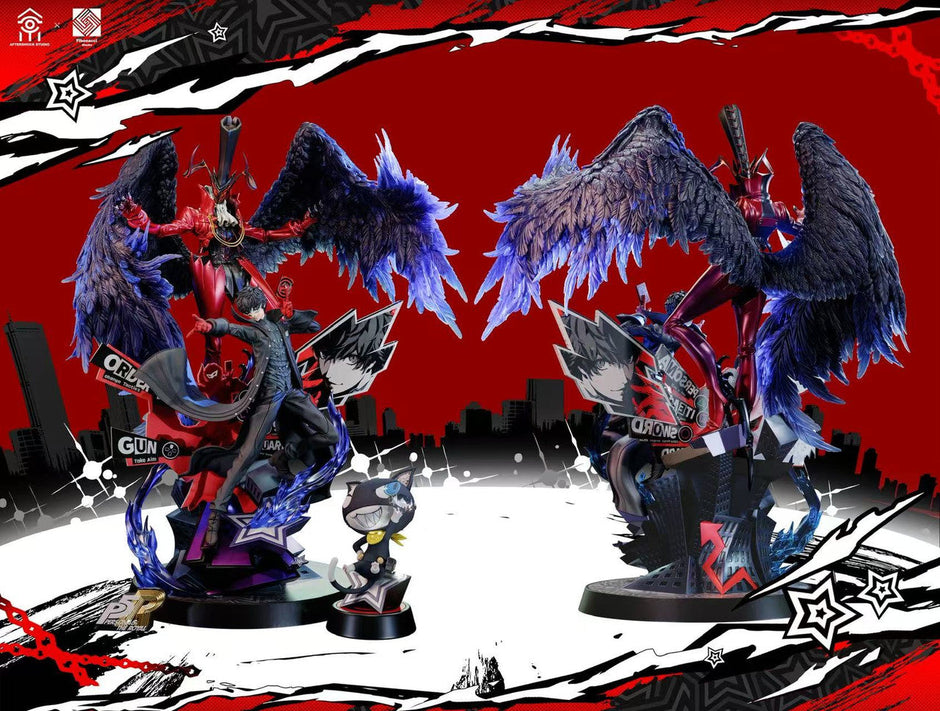 [Pre-Order] Aftershock Studio & Fibonacci Studio - Statue - Persona 5 - Royal Ren Amamiya Joker & Arsène