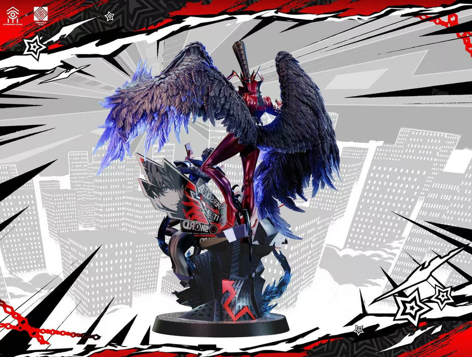 [Pre-Order] Aftershock Studio & Fibonacci Studio - Statue - Persona 5 - Royal Ren Amamiya Joker & Arsène