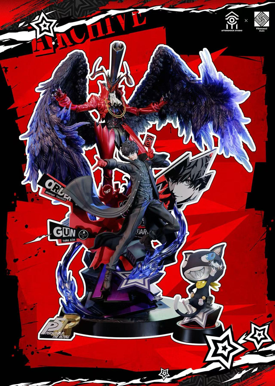 [Pre-Order] Aftershock Studio & Fibonacci Studio - Statue - Persona 5 - Royal Ren Amamiya Joker & Arsène