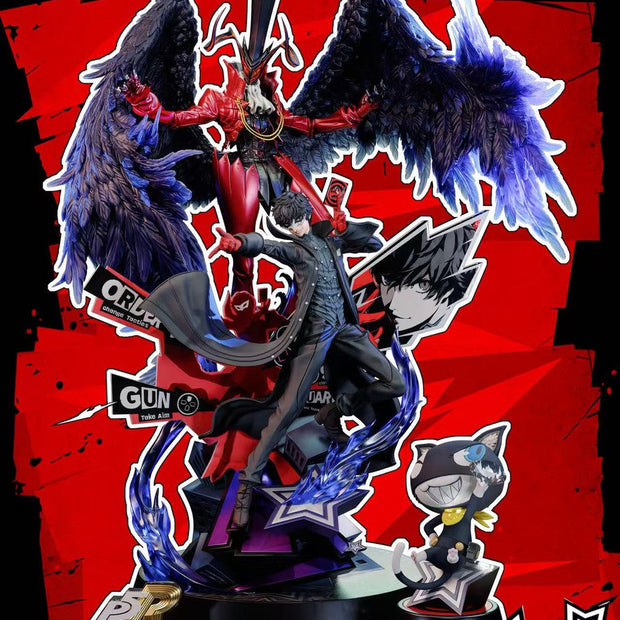 [Pre-Order] Aftershock Studio & Fibonacci Studio - Statue - Persona 5 - Royal Ren Amamiya Joker & Arsène
