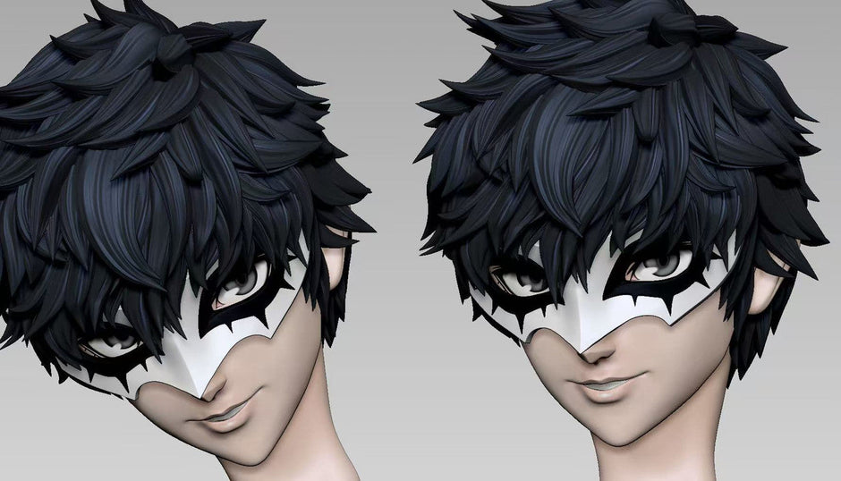 [Pre-Order] Aftershock Studio & Fibonacci Studio - Statue - Persona 5 - Royal Ren Amamiya Joker & Arsène