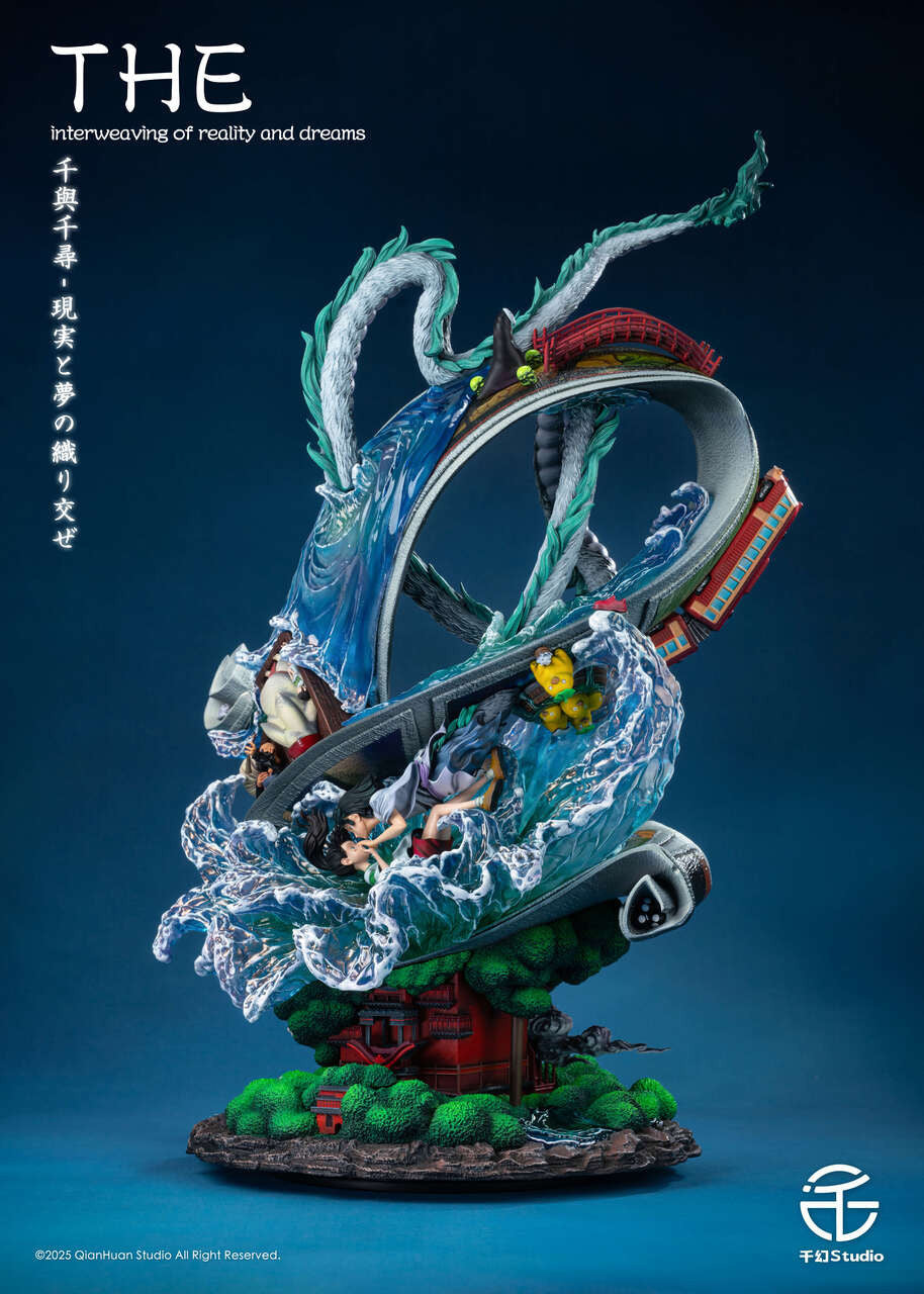 [Pre-Order Closed] Qianhuan Studio - Statue - Spirited Away - The interweaving of reality and dreams with LED