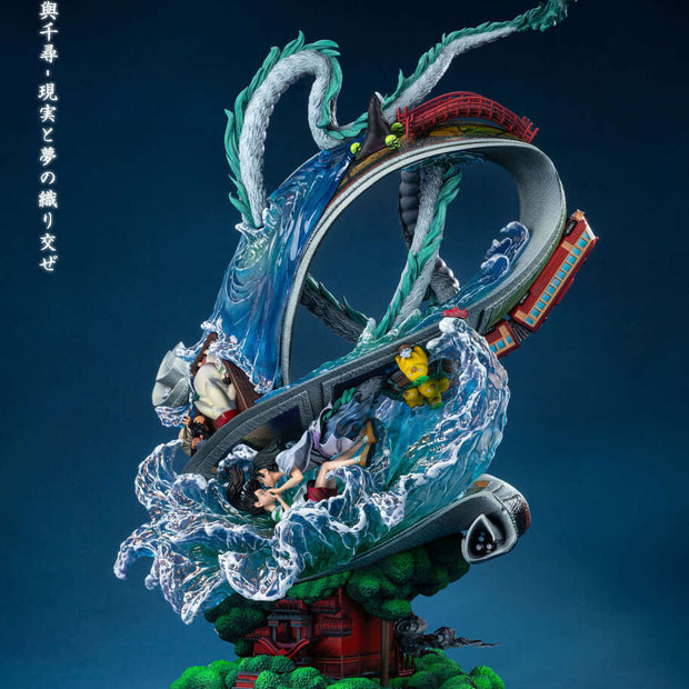 [Pre-Order Closed] Qianhuan Studio - Statue - Spirited Away - The interweaving of reality and dreams with LED