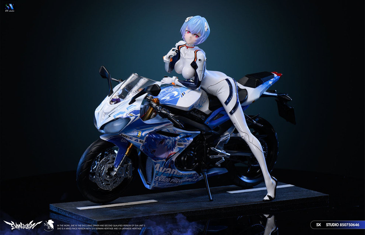 [Pre-Order] SX Studio - Statue - Neon Genesis Evangelion - Motorcycle Girl Ayanami Rei