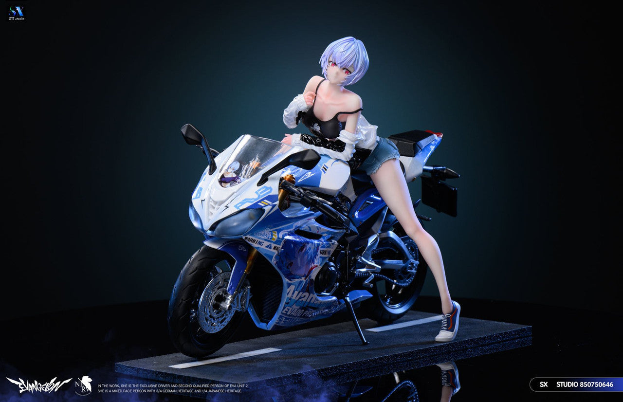 [Pre-Order] SX Studio - Statue - Neon Genesis Evangelion - Motorcycle Girl Ayanami Rei