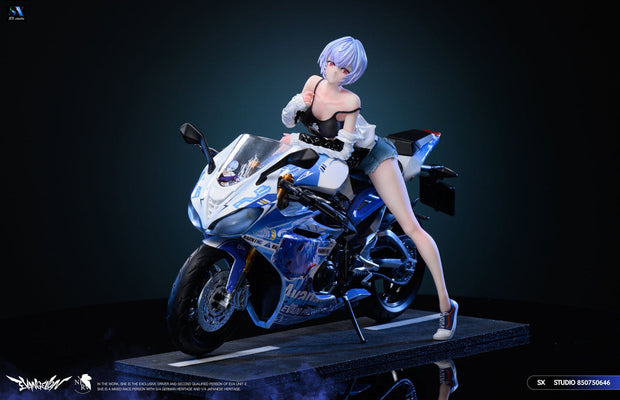 [Pre-Order] SX Studio - Statue - Neon Genesis Evangelion - Motorcycle Girl Ayanami Rei