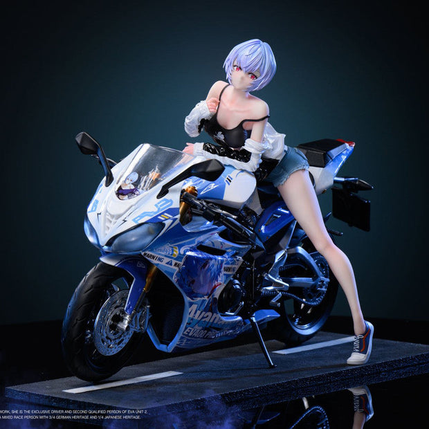 [Pre-Order] SX Studio - Statue - Neon Genesis Evangelion - Motorcycle Girl Ayanami Rei