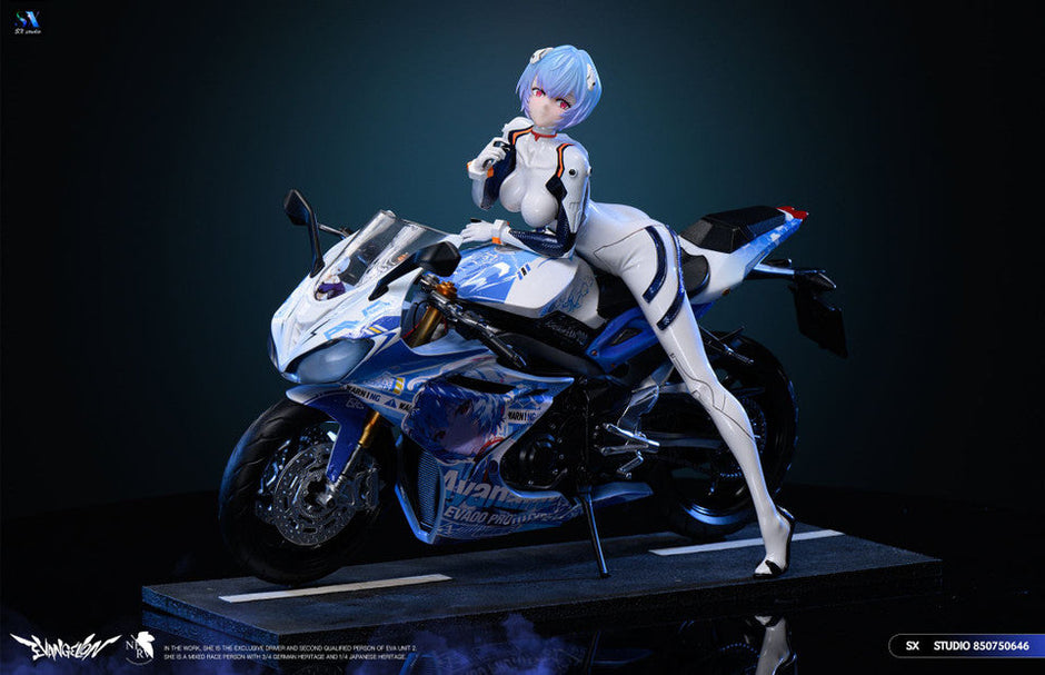 [Pre-Order] SX Studio - Statue - Neon Genesis Evangelion - Motorcycle Girl Ayanami Rei