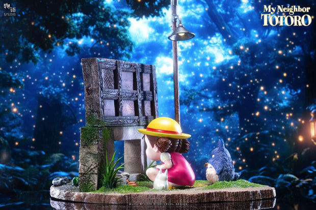 [Pre-Order] Wu Yu Studio - Statue - My Neighbor Totoro - Hayao Miyazaki Desktop Series 05 The Happiest Search Mei Hide-and-Seek with Totoro