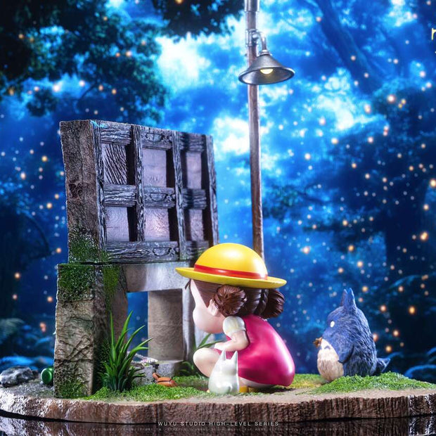[Pre-Order] Wu Yu Studio - Statue - My Neighbor Totoro - Hayao Miyazaki Desktop Series 05 The Happiest Search Mei Hide-and-Seek with Totoro