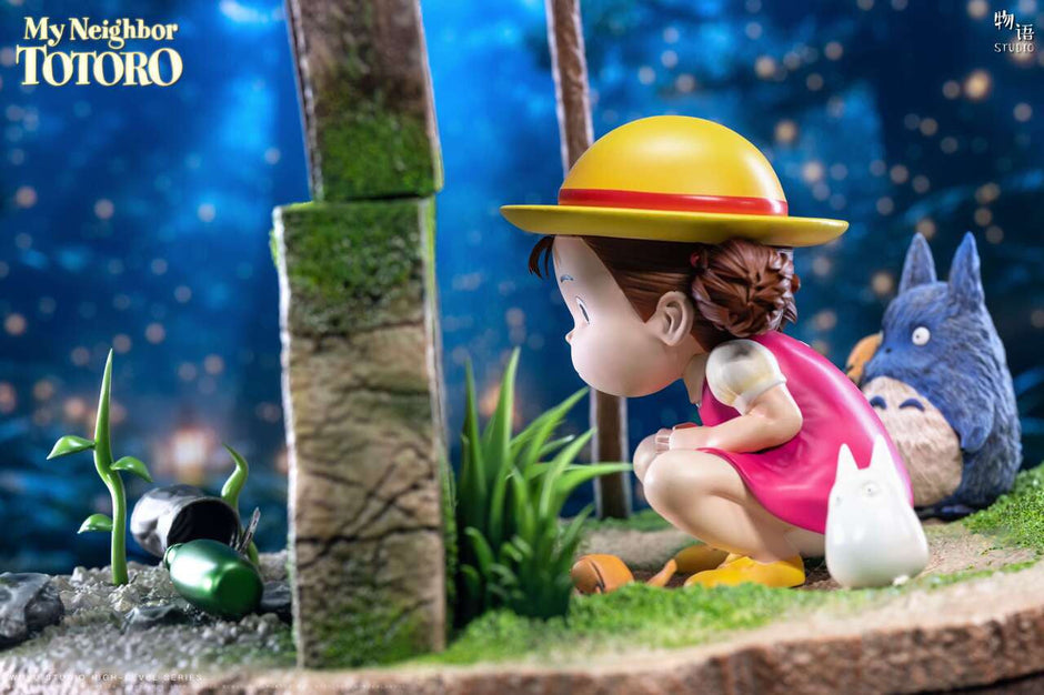 [Pre-Order] Wu Yu Studio - Statue - My Neighbor Totoro - Hayao Miyazaki Desktop Series 05 The Happiest Search Mei Hide-and-Seek with Totoro