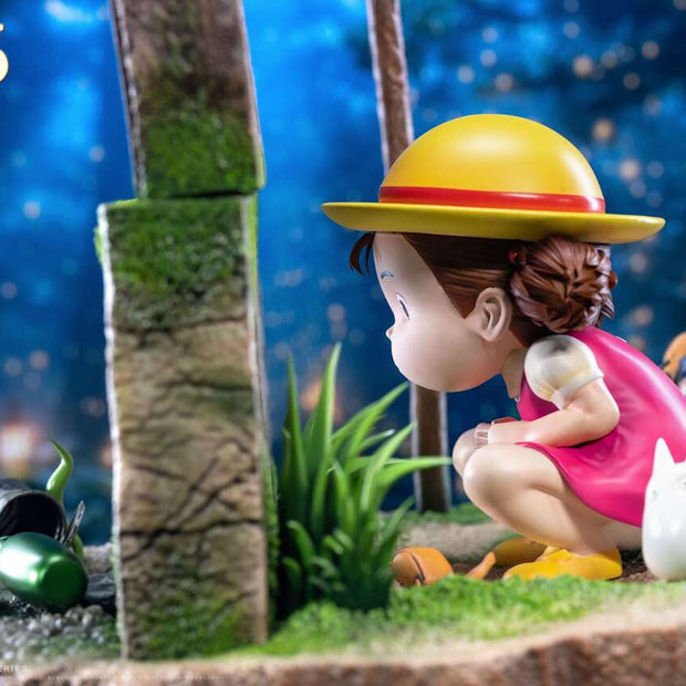[Pre-Order] Wu Yu Studio - Statue - My Neighbor Totoro - Hayao Miyazaki Desktop Series 05 The Happiest Search Mei Hide-and-Seek with Totoro
