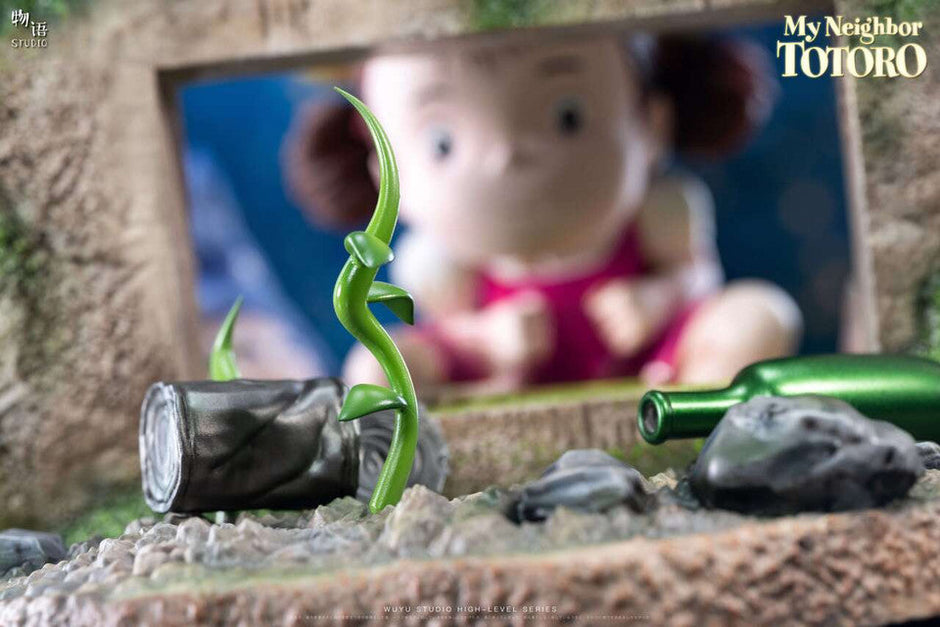 [Pre-Order] Wu Yu Studio - Statue - My Neighbor Totoro - Hayao Miyazaki Desktop Series 05 The Happiest Search Mei Hide-and-Seek with Totoro