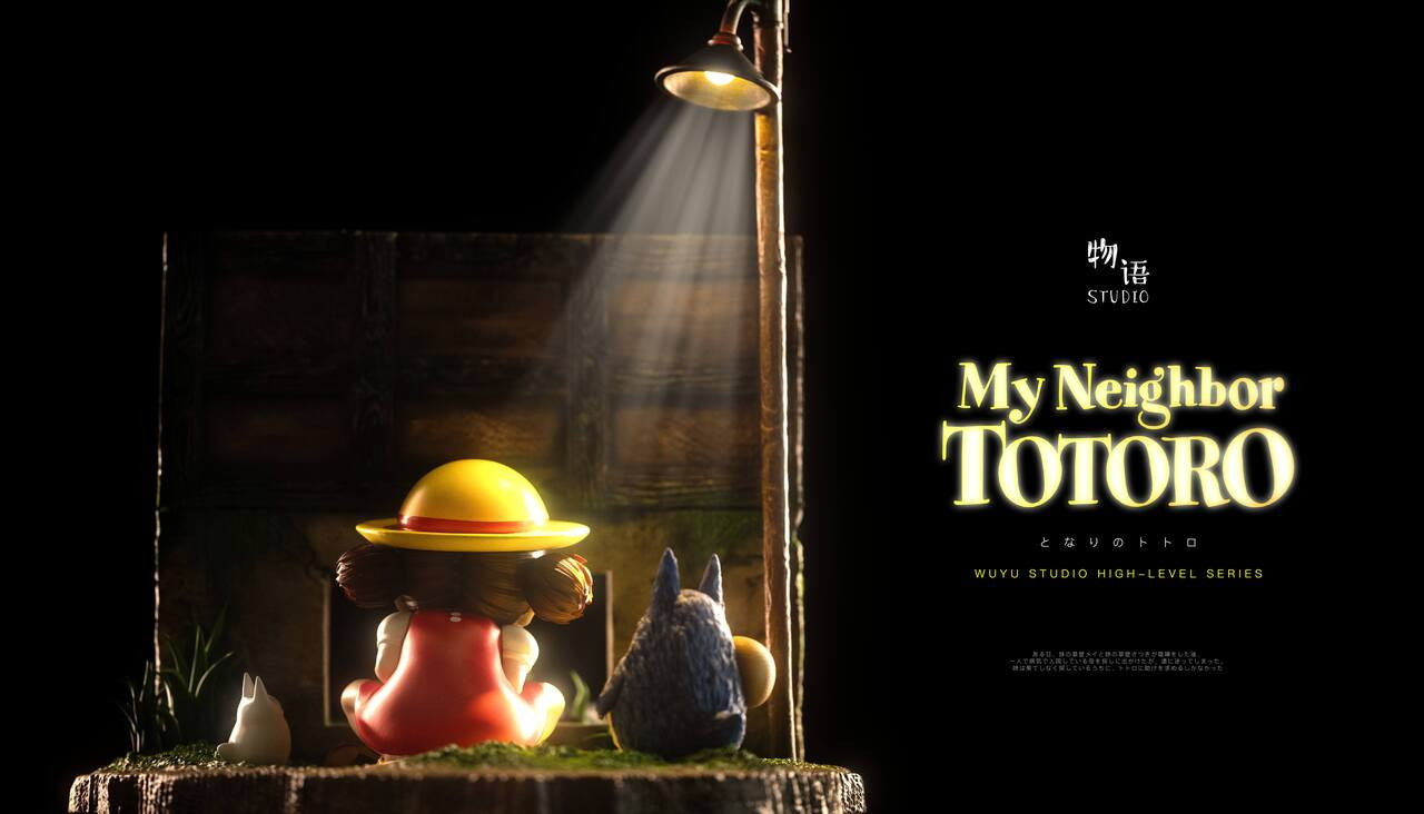 [Pre-Order] Wu Yu Studio - Statue - My Neighbor Totoro - Hayao Miyazaki Desktop Series 05 The Happiest Search Mei Hide-and-Seek with Totoro