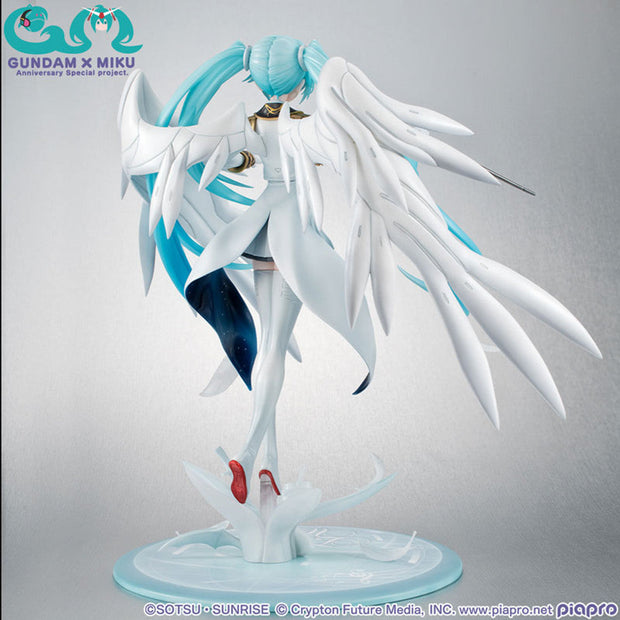 [Pre-Order Closed] MegaHouse Studio - PVC - Project Sekai - Lucrea Mobile Suit Gundam 45th Anniversary x Hatsune Miku Hatsune Miku x Wing Gundam Zero EW Complete Figure (Licensed)