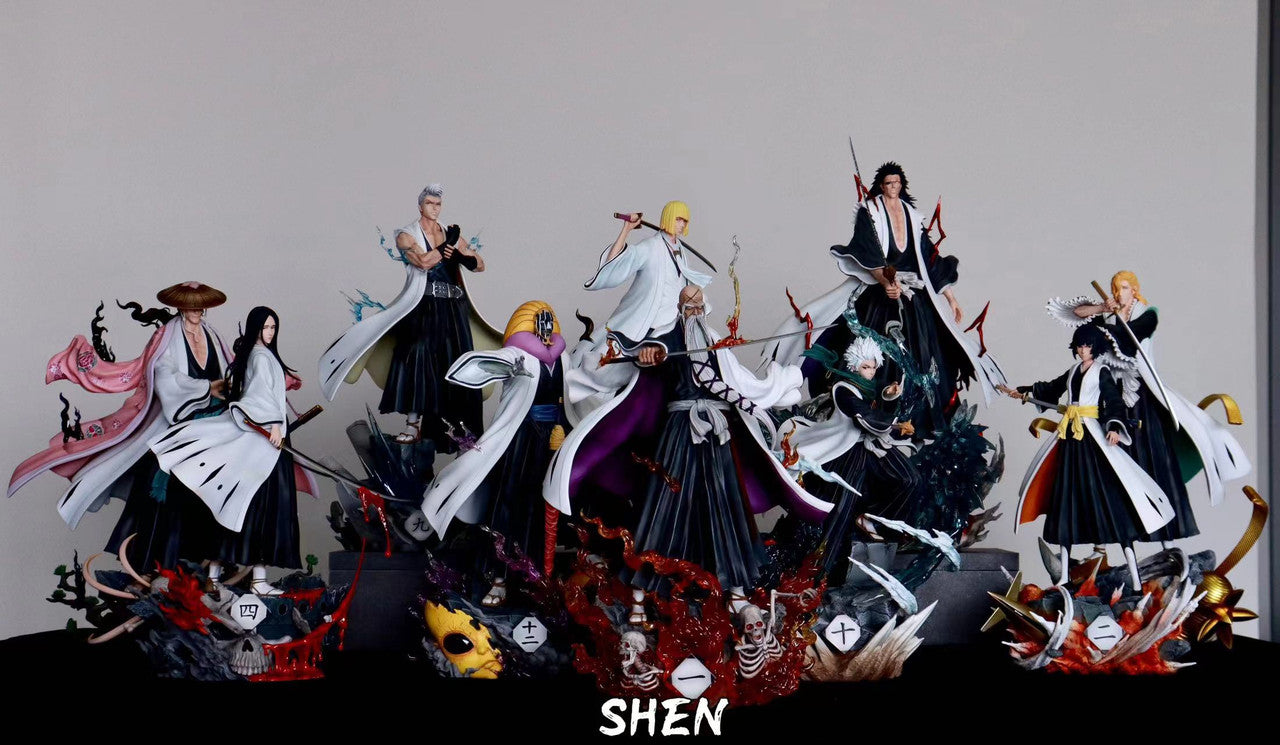 [Warehouse in Stock] I.W Studio - Statue - BLEACH - Gotei 13 Series #10 Rojuro Otoribashi