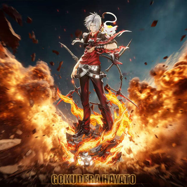 [Pre-Order Closed] Floating Light Studio - Statue - Katekyo Hitman Reborn - 002 Hayato Gokudera