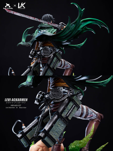 [Pre-Order] BK Studio × LK Studio - Statue - Attack on Titan - Levi Ackerman