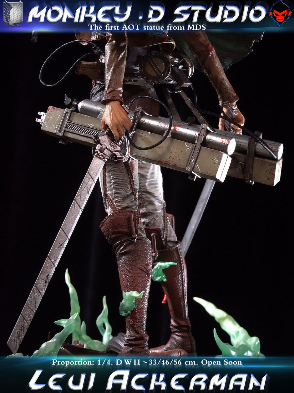 [Pre-Order] Monkey.D Studio - Statue - Attack on Titan - Levi Ackerman