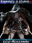 [Pre-Order] Monkey.D Studio - Statue - Attack on Titan - Levi Ackerman