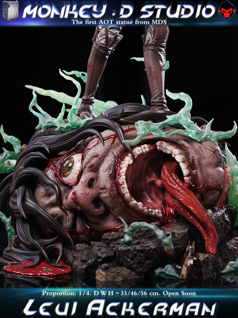 [Pre-Order] Monkey.D Studio - Statue - Attack on Titan - Levi Ackerman