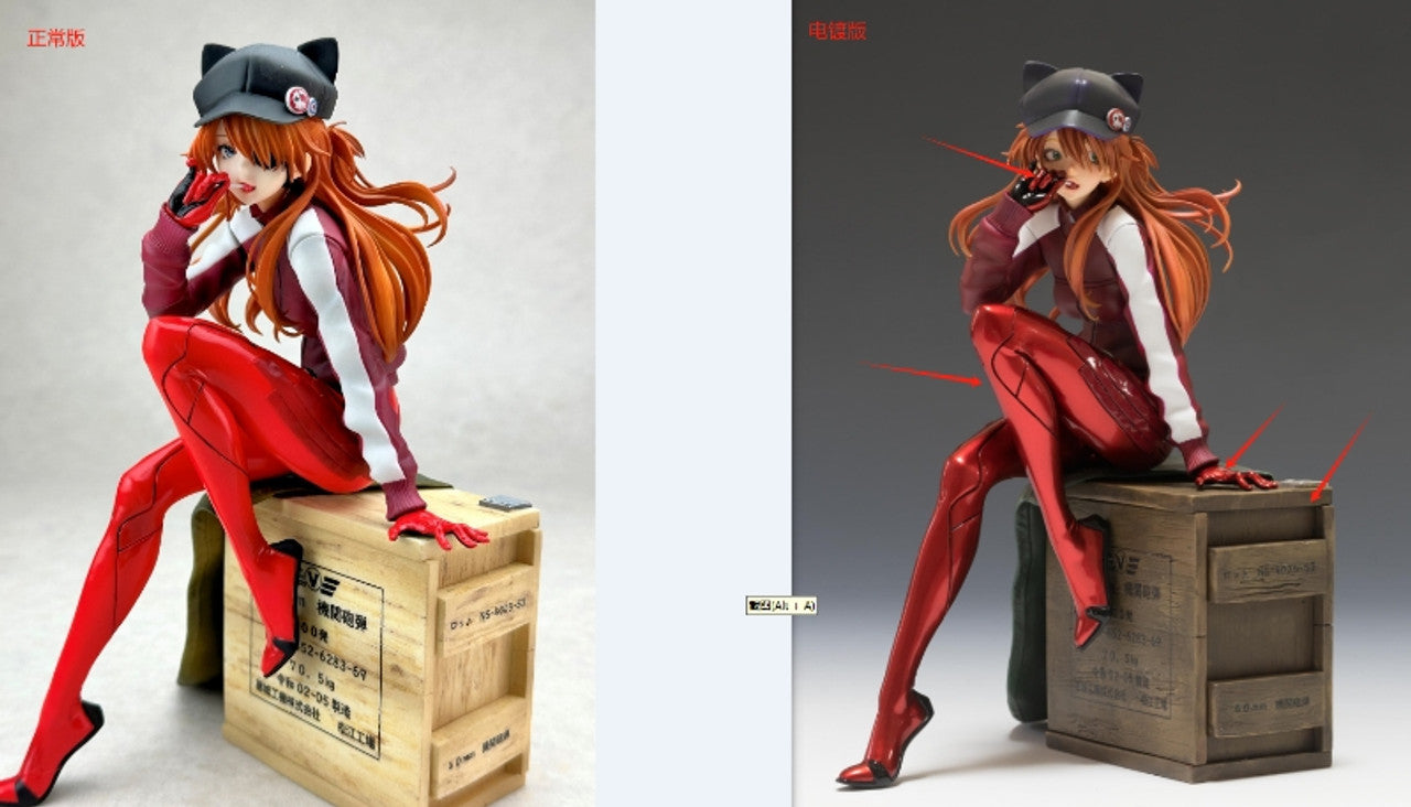 [Pre-Order] Dragon Stone Studio - Statue - Neon Genesis Evangelion - Asuka Langley Soryu & Mari Makinami Illustrious