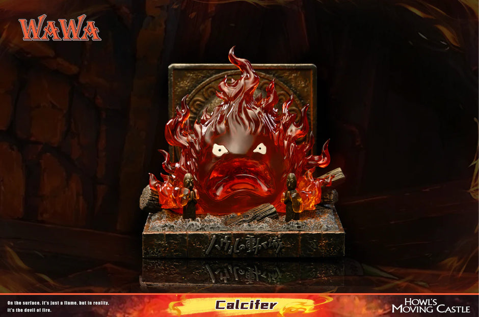 [Pre-Order] WAWA Studio - Statue - Howl's Moving Castle - Hayao Miyazaki Desktop Figurine Angry Calcifer